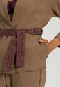 Hanro Pure Comfort vest met ceintuur